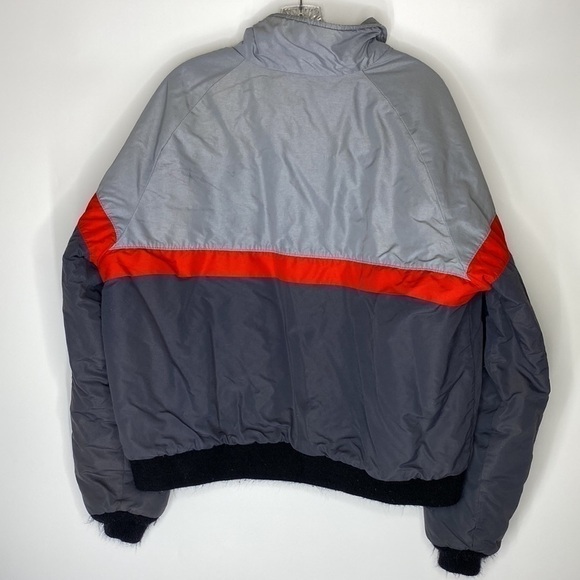 Vintage Woolrich Grey Bomber Jacket Size Large - Picture 2 of 10